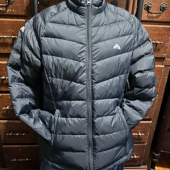 EMS Women's PUFFER PackDown 650 Jacket - Small NWT (Navy/Gold) - Picture 2 of 12